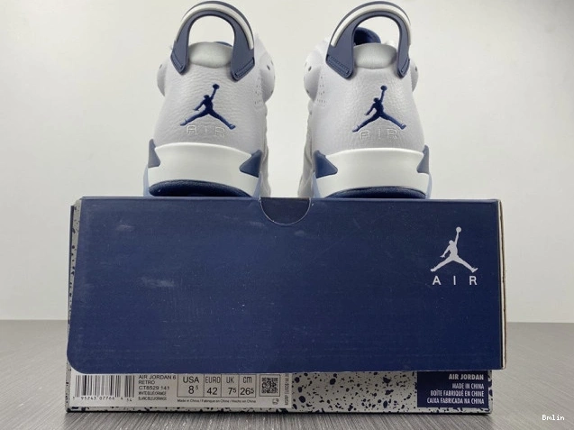 Bmlin shoes Retro 6 Navy Midnight Jordan (2022) CT8529-141 0814